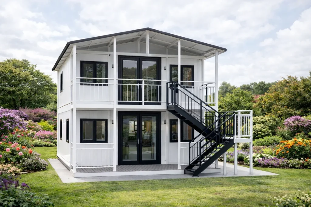Modern Double-Story Modular Container Home