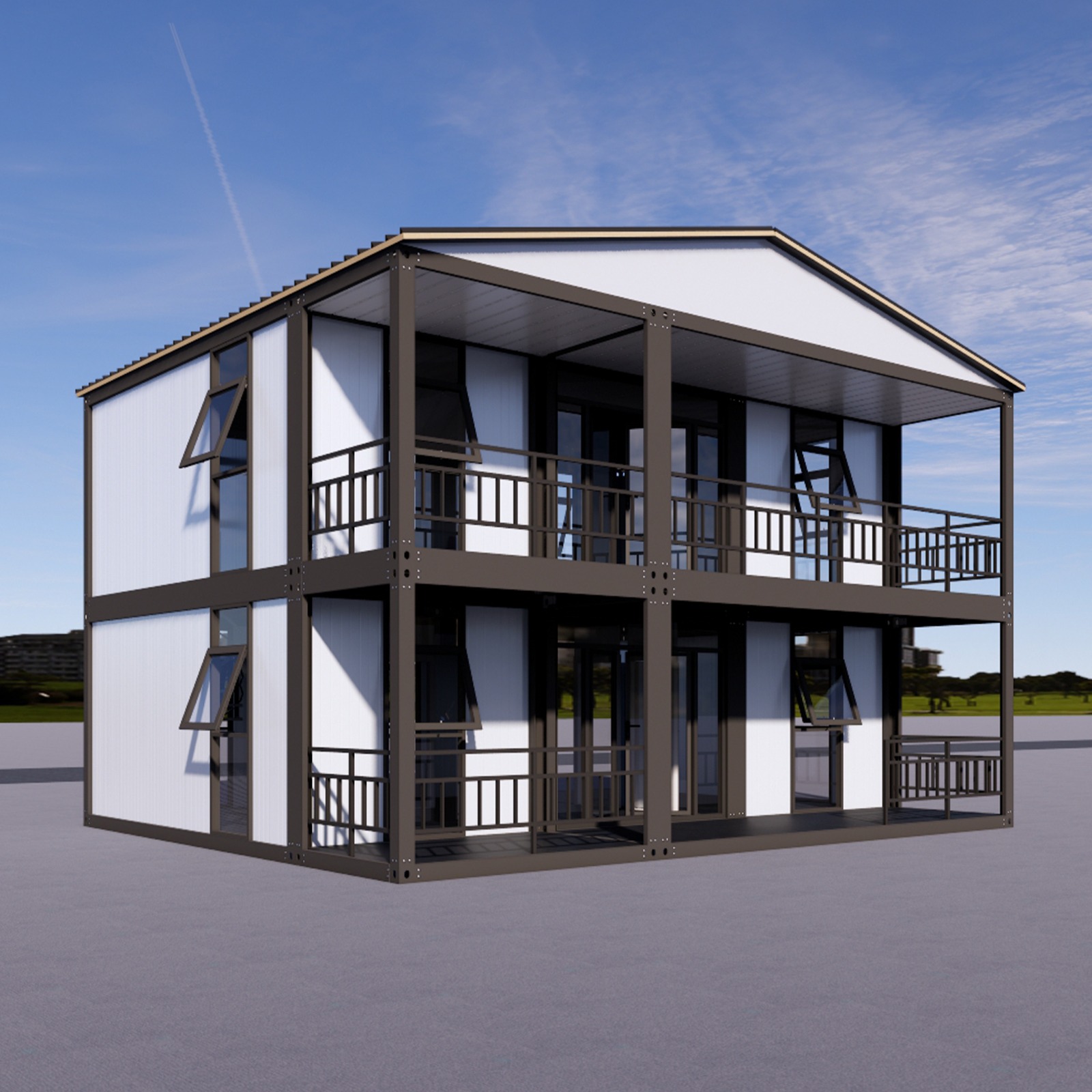 20FT Double Storey Container House – 882 SQFT Starting Price: USD 85,000 - Image 2