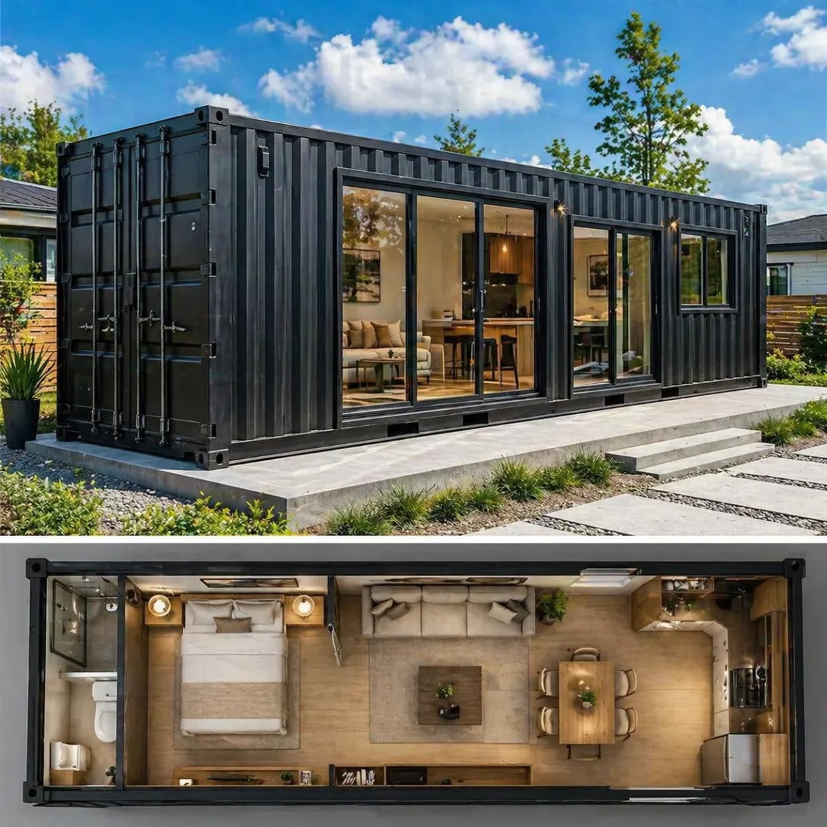 30FT Premium Container Home – Starting Price: USD 48,000